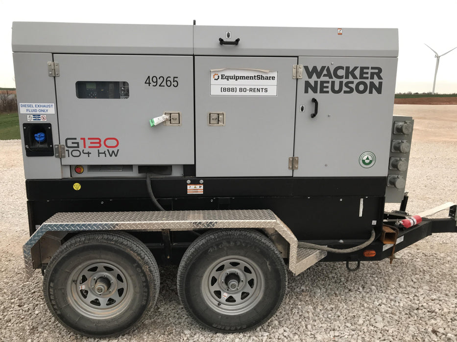 2019 WACKER NEUSON G130