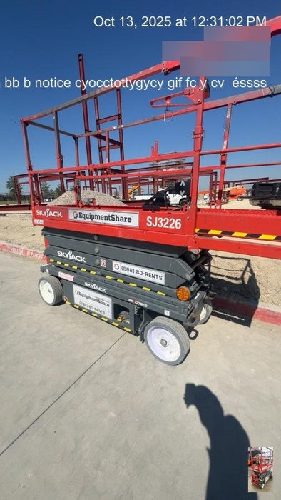 2022 SKYJACK SJ3226