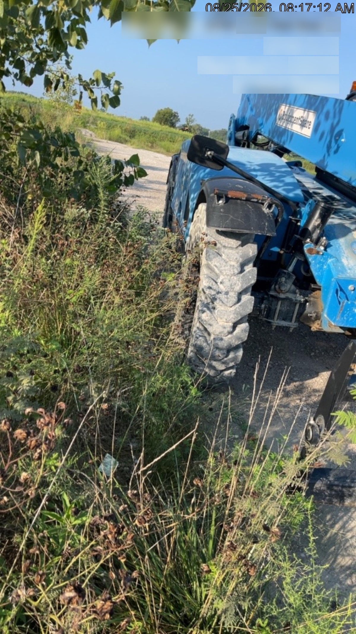 2018 Genie GTH-844 Genie GTH-844 w/ROPS, Work Lights, Solid Tires, RH Cab Mesh, Beacon, 60" Carriage and Forks