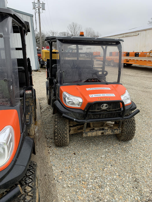 2022 Kubota RTV-X1140W-H Plastic Canopy, Windshield Acrylic Clear, LED Strobe Light, Wire Harness Kit, Back up Alarm