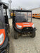 2022 Kubota RTV-X1140W-H Plastic Canopy, Windshield Acrylic Clear, LED Strobe Light, Wire Harness Kit, Back up Alarm