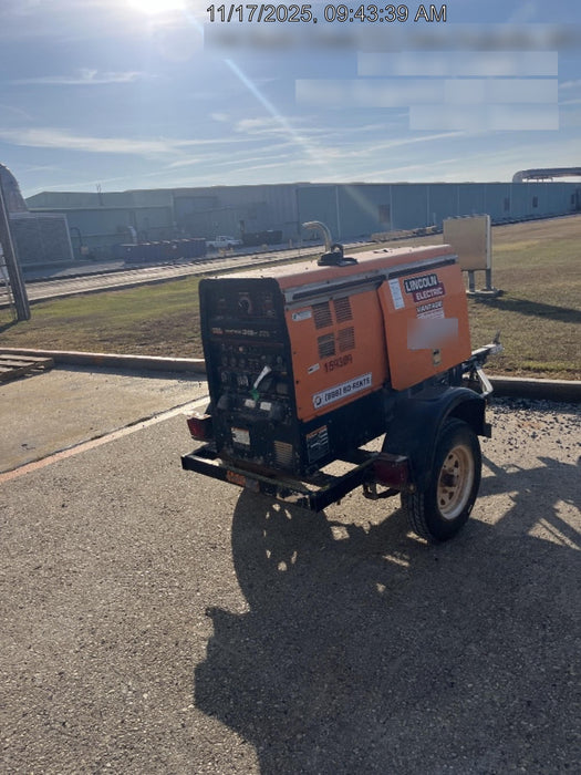 2021 Lincoln Electric Vantage 322 Vantage 322 Ready Pak 3 w/ Decals, ORANGE (includes trailer, cable rack, fender light kit) NO Telematics