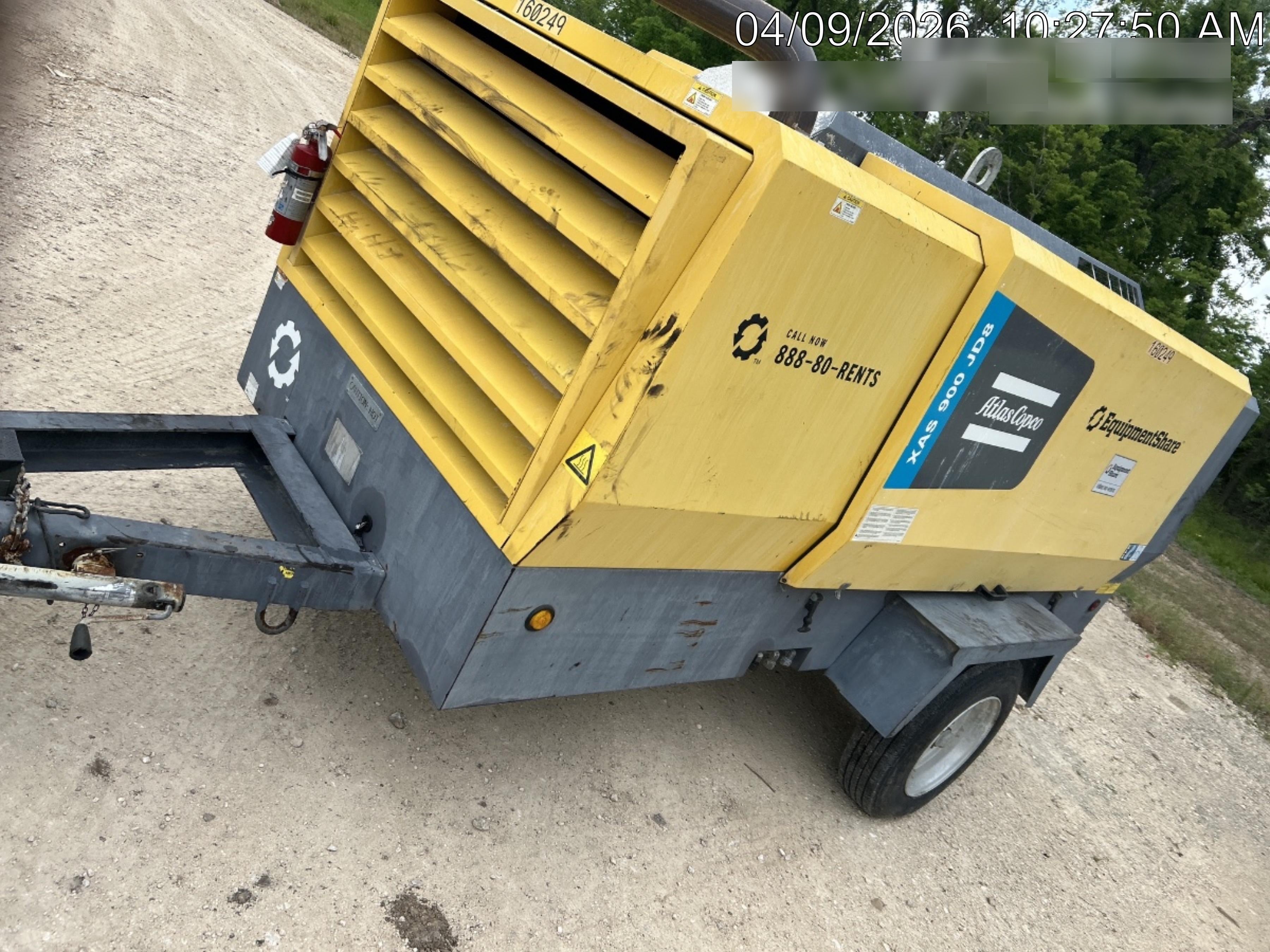 2021 ATLAS COPCO XAS 900