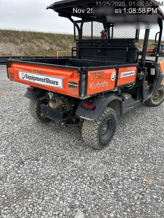 2021 Kubota RTV-X1140W-H Plastic Canopy, Windshield Acrylic Clear, LED Strobe Light, Wire Harness Kit, Back up Alarm