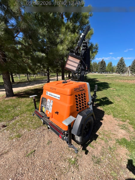 2024 Generac MLT2 Diesel, Flex Switch 120V Input, Powerzone Controller, 
(4) 320W LED Lights, 4kW Generator, 39.9 Gal Fuel Tank, 2" Ball, T3