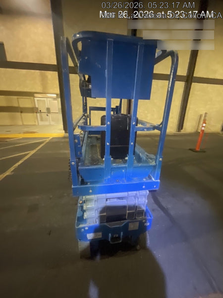 2019 Genie GS-1930 Half Height Swing Gate, 800W Inverter