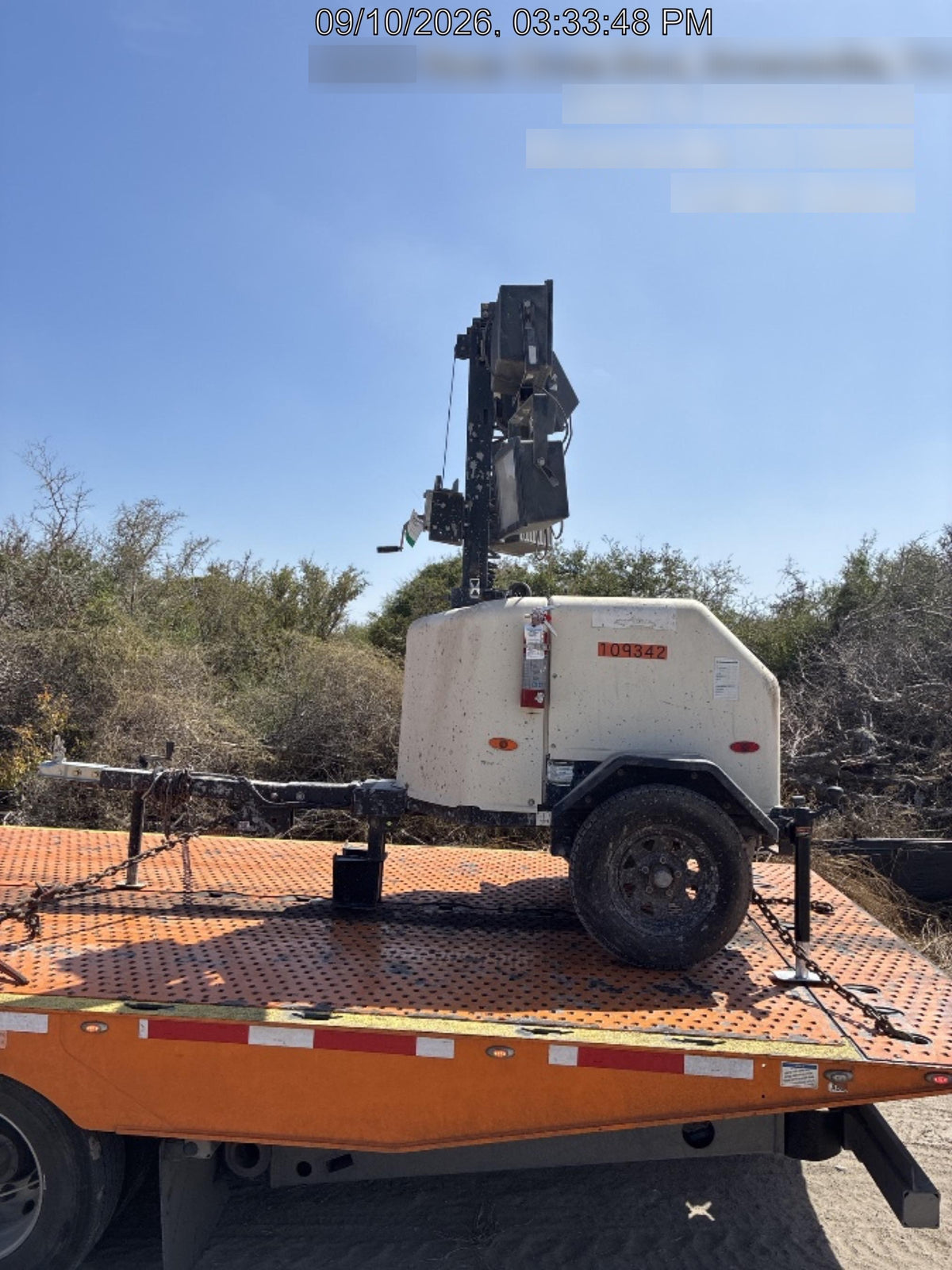 2020 Genie RL4 6kW Light Plant - Metal Halide