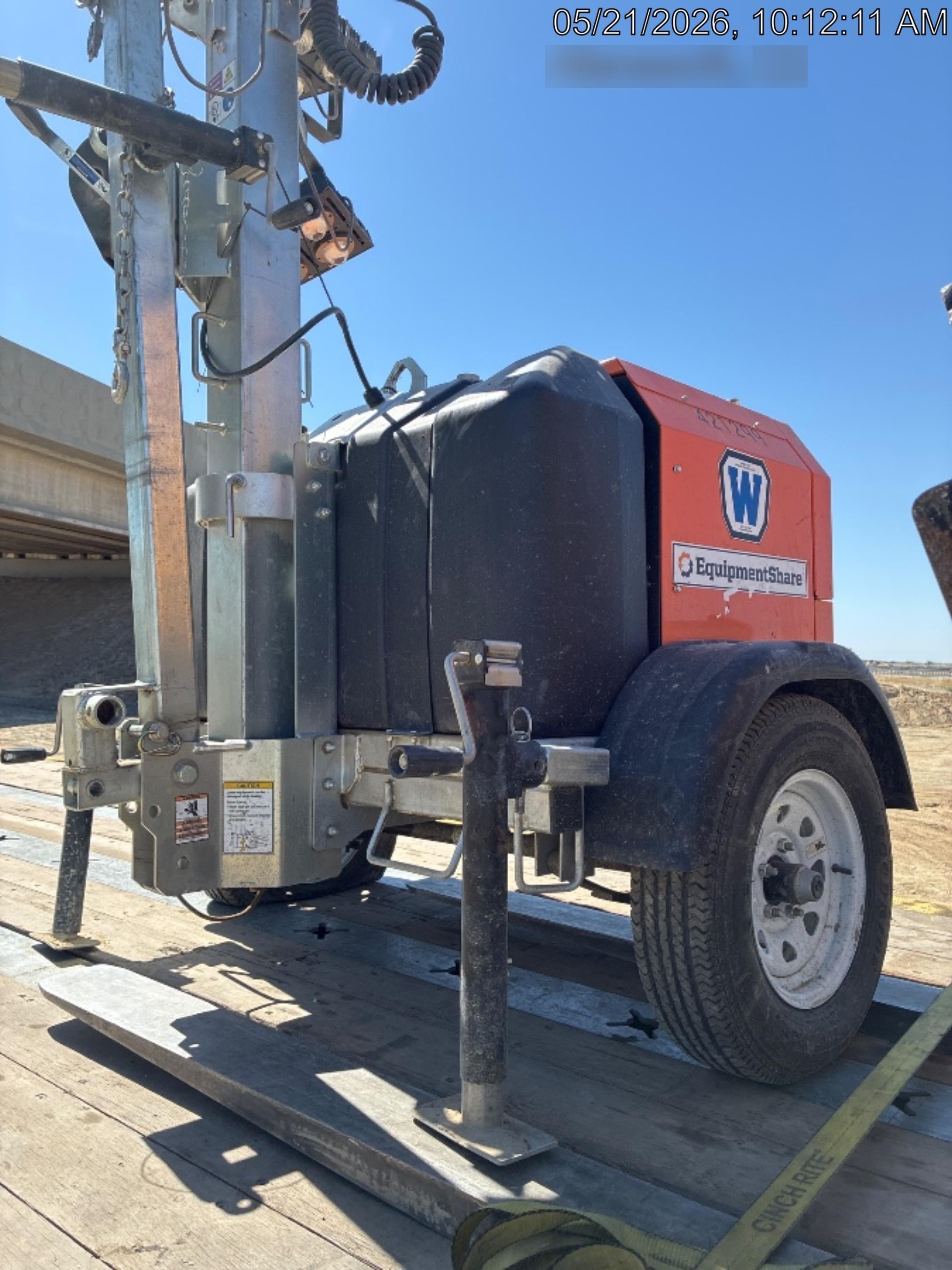 2024 Wanco WLTT-4MM4K Diesel, Deep Sea Controller, Shore Power Plug, Auto Start, (4) 350W LED Floodlights, 4kW Generator, 60 Gal Fuel Tank, 2" Ball, T3