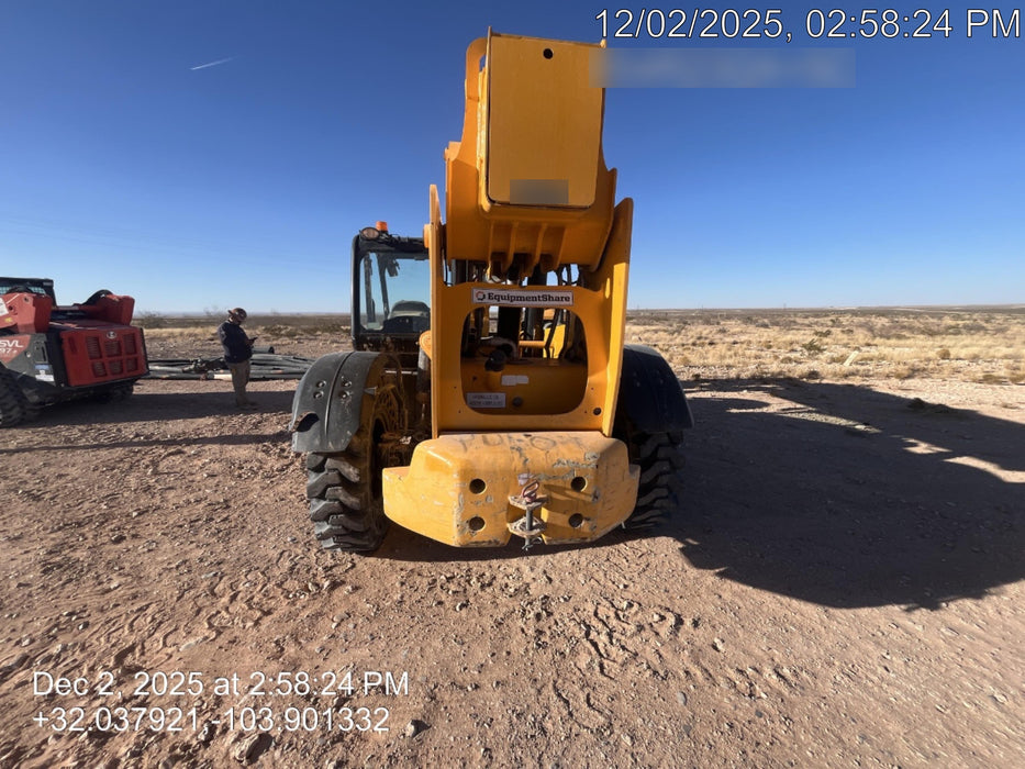 2020 JCB 512-56 Canopy, 74 HP, Solid Tires, STD Worklight, Beacon, Aux Hydraulics, Lifting Eye, Backup Alarm w/66" Carriage, 60" Forks