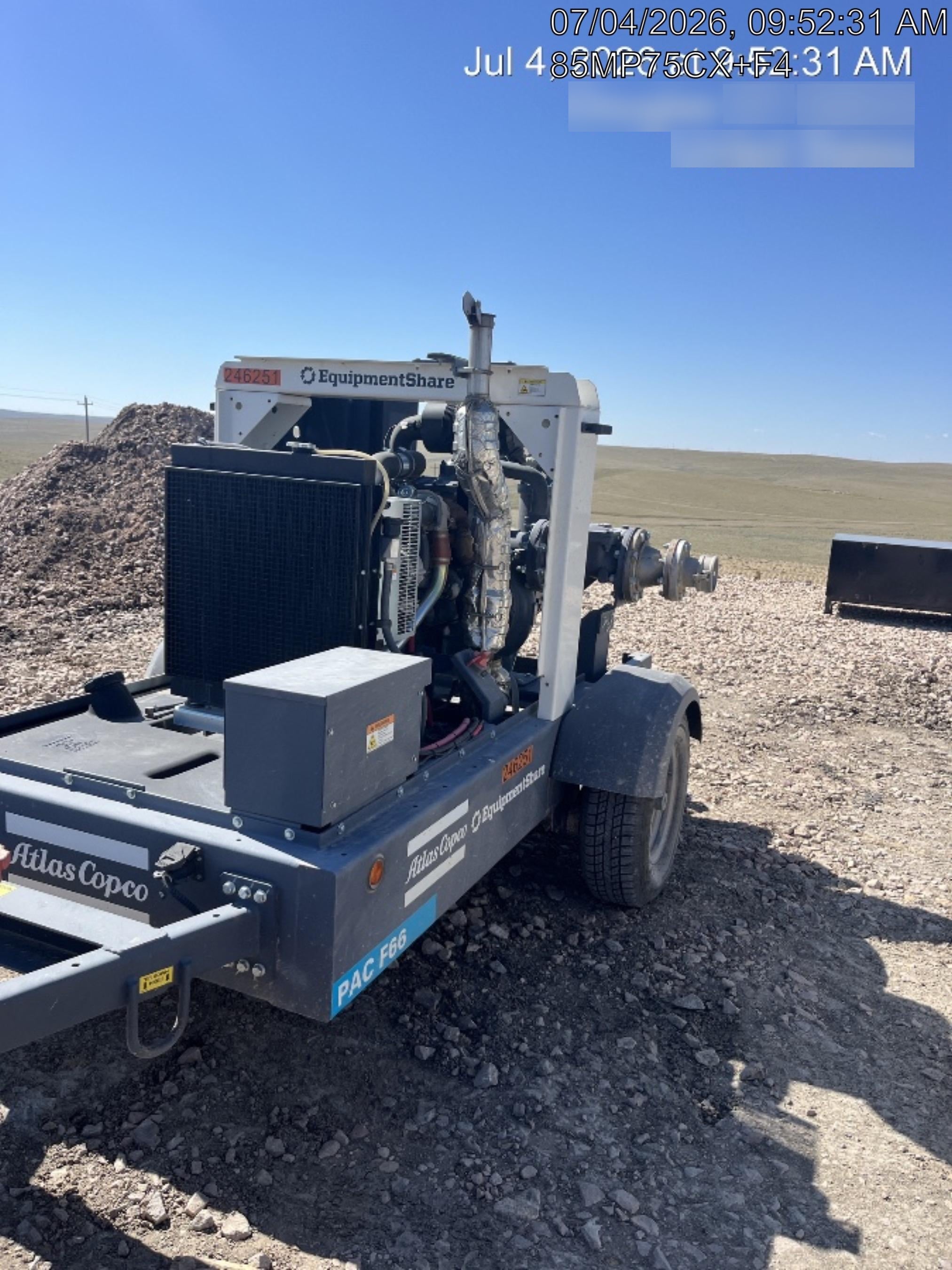 2022 ATLAS COPCO PAC F66 KD