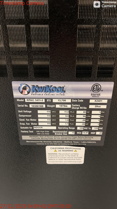 2023 KWIKOOL KPAC1411-2