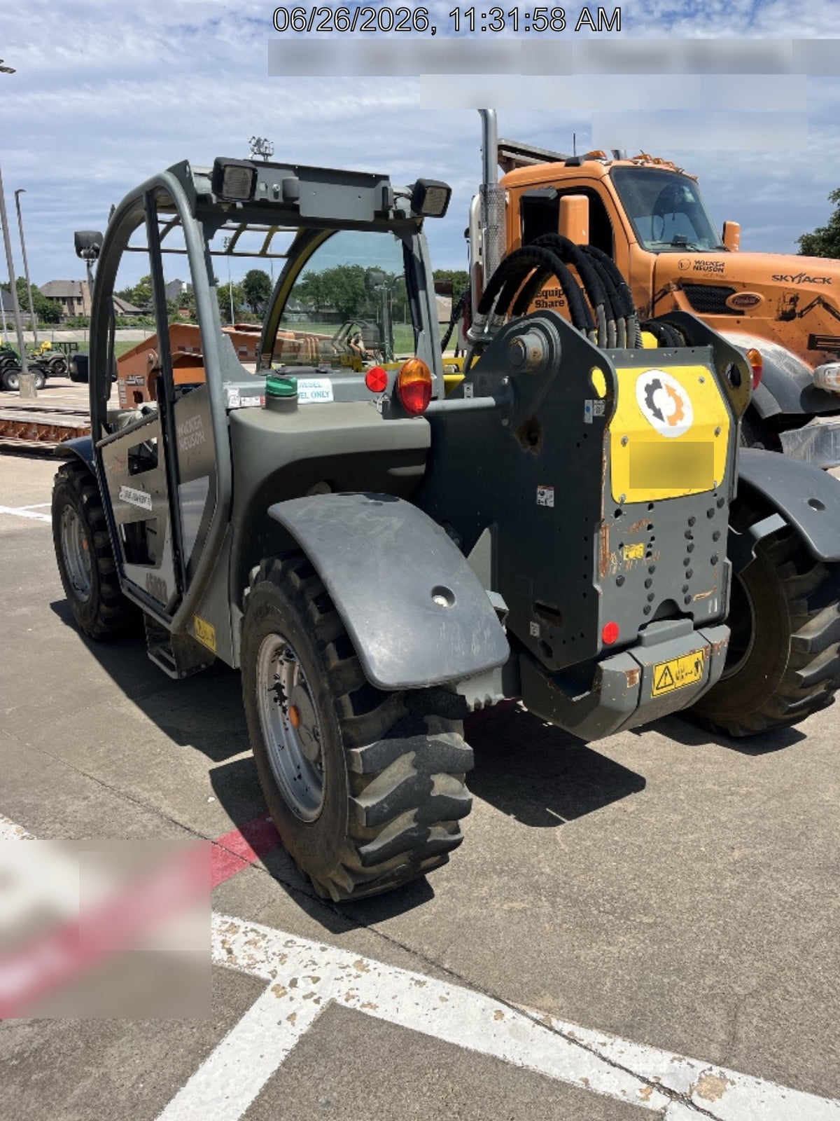 2019 WACKER NEUSON TH627