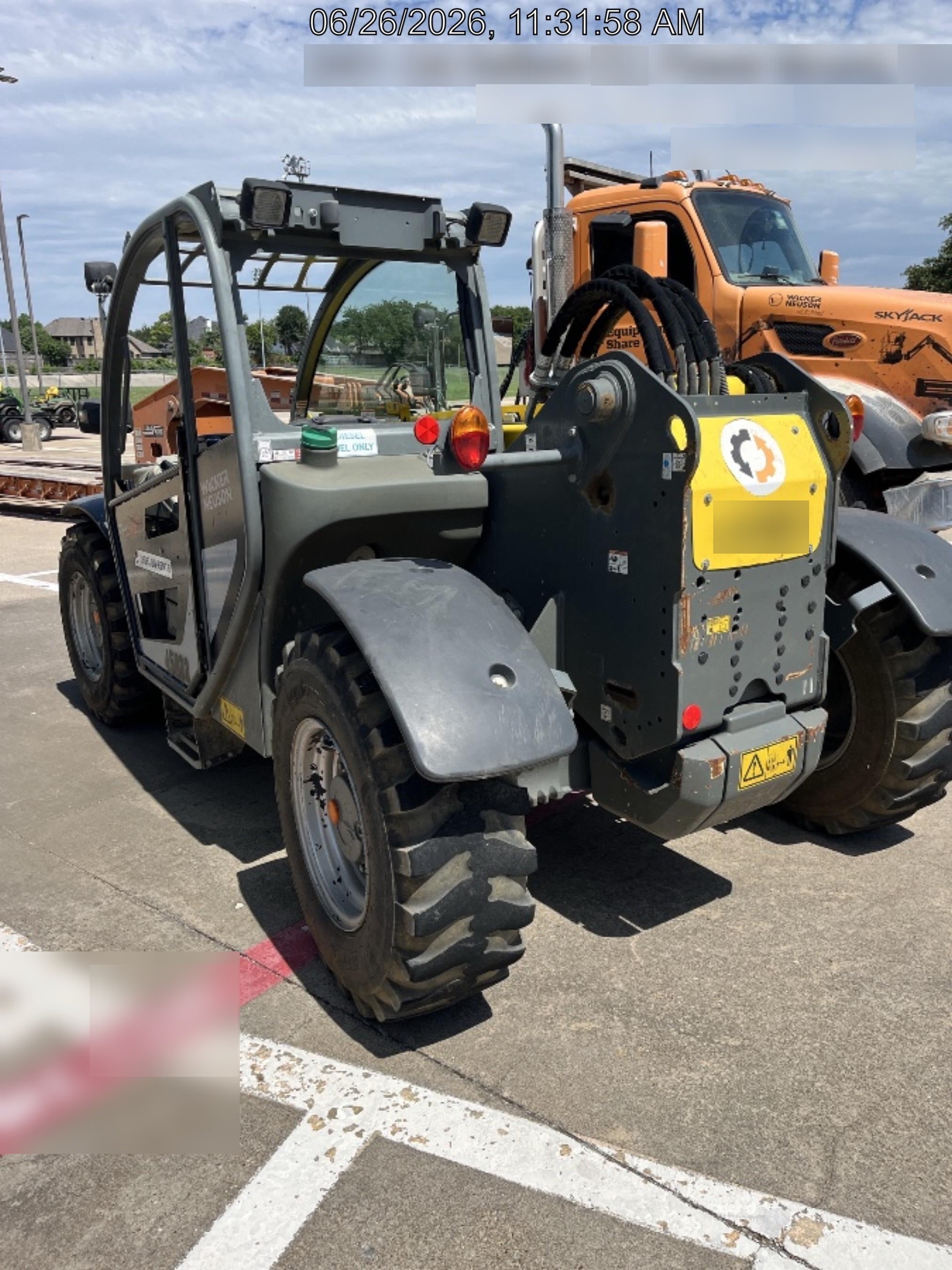 2019 WACKER NEUSON TH627