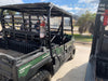 Kawasaki Mule PRO-DXT Standard Options, Backup Alarm, Beacon, Plastic Hard Top, Poly Windshield, Horn Kit