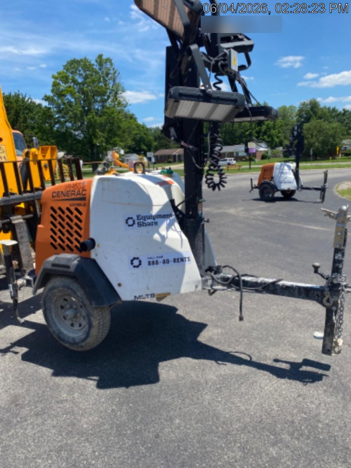 2024 Generac MLT2 Diesel, Flex Switch 120V Input, Powerzone Controller, 
(4) 320W LED Lights, 4kW Generator, 39.9 Gal Fuel Tank, 2" Ball, T3