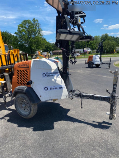 2024 Generac MLT2 Diesel, Flex Switch 120V Input, Powerzone Controller, 
(4) 320W LED Lights, 4kW Generator, 39.9 Gal Fuel Tank, 2" Ball, T3