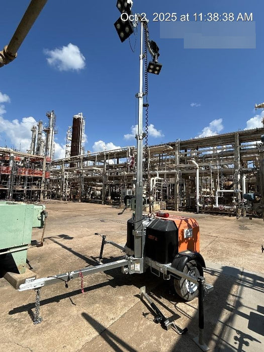 2024 Wanco WLTT-4MM4K Diesel, Deep Sea Controller, Shore Power Plug, Auto Start, (4) 350W LED Floodlights, 4kW Generator, 60 Gal Fuel Tank, 2" Ball, T3