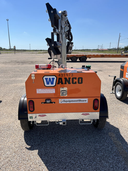 2024 Wanco WLTT-4MM4K Diesel, Deep Sea Controller, Shore Power Plug, Auto Start, (4) 350W LED Floodlights, 4kW Generator, 60 Gal Fuel Tank, 2" Ball, T3