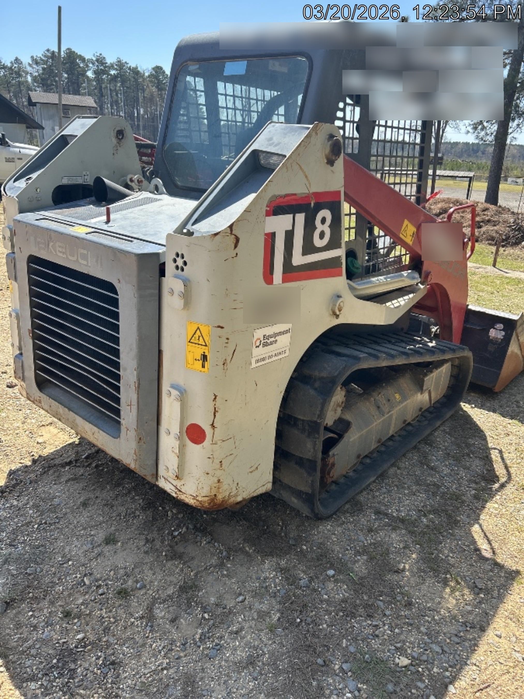 2019 TAKEUCHI TL8