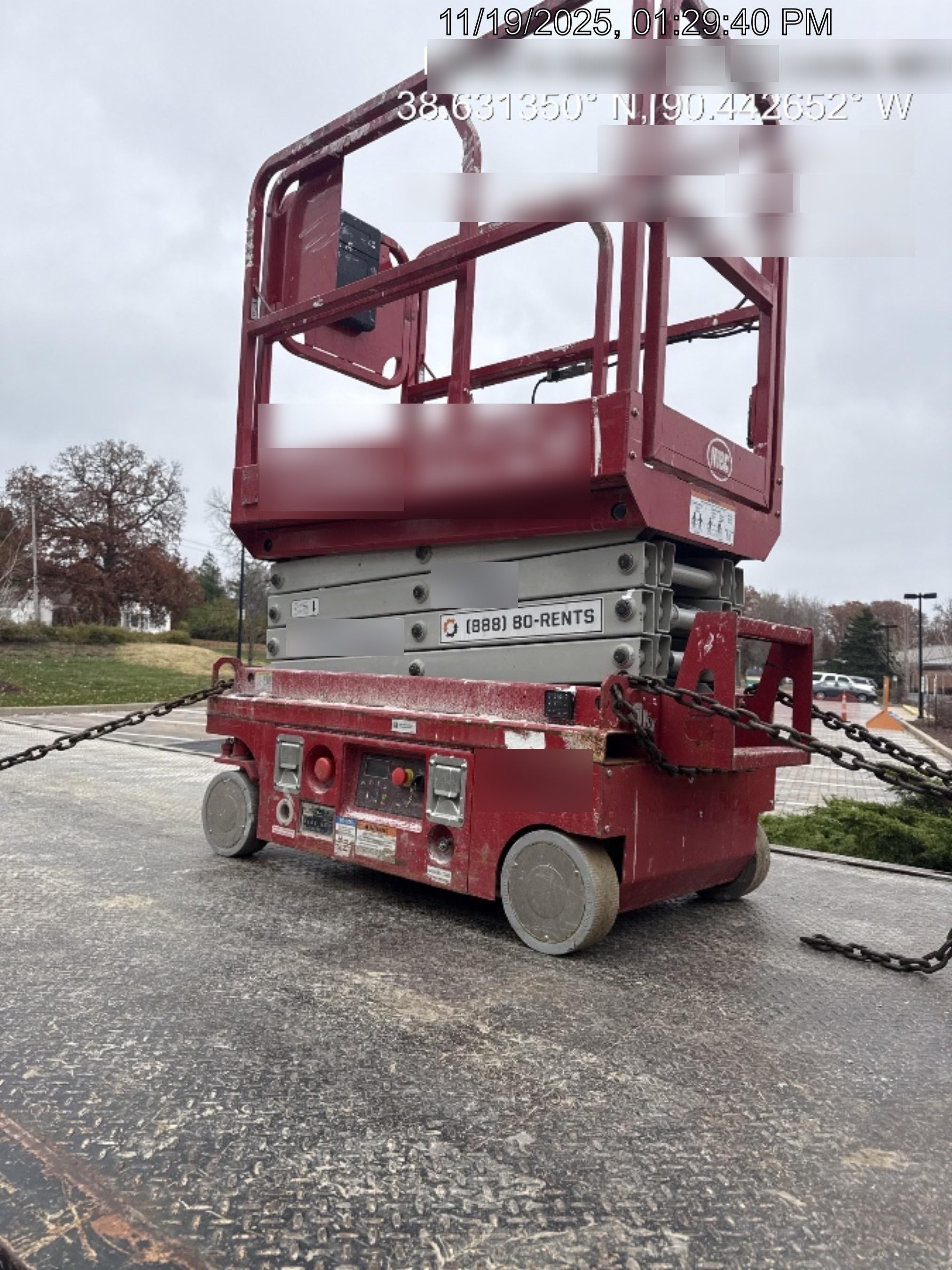 2019 MEC 1330SE Motion Alarm, Beacon, Includes MachineLink keypad and telematics device