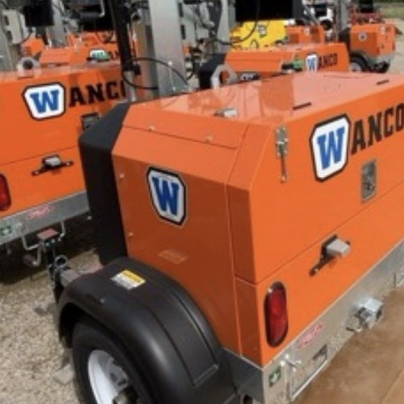 2024 Wanco WLTT-4MM4K Diesel, Deep Sea Controller, Shore Power Plug, Auto Start, (4) 350W LED Floodlights, 4kW Generator, 60 Gal Fuel Tank, 2" Ball, T3