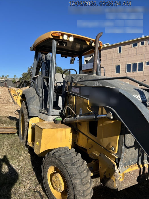 2019 John Deere 310LEP 4WD, Canopy, Standard dipper, ISO Controls, Rear Auxiliary Hydraulics, Manual QC, Buckets: 12”, 18”, and 24”, 5yr / 5,000hr Extended Powertrain and Hydraulics
