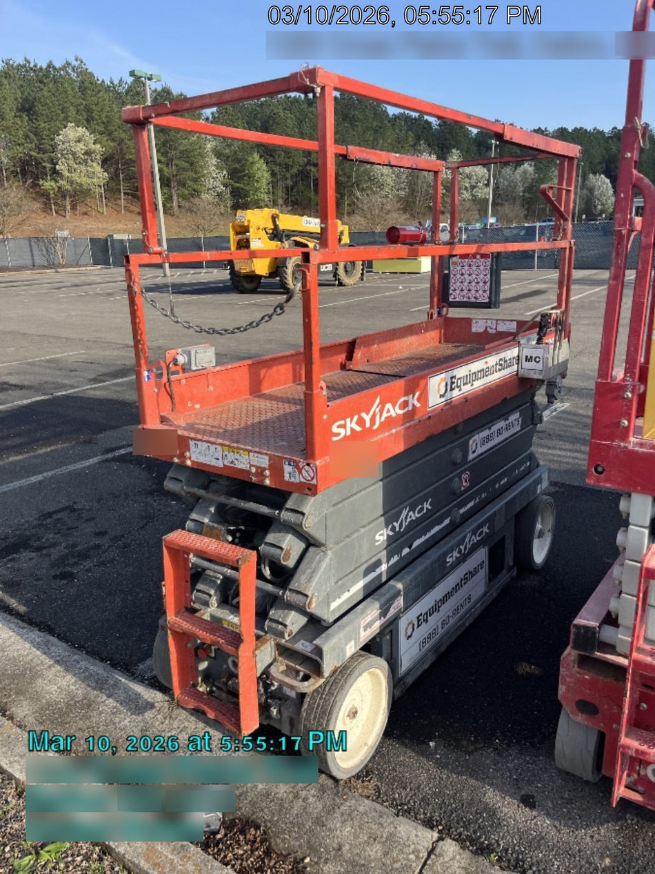 2019 Skyjack SJIII-3226 Standard Options, Trojan Batteries