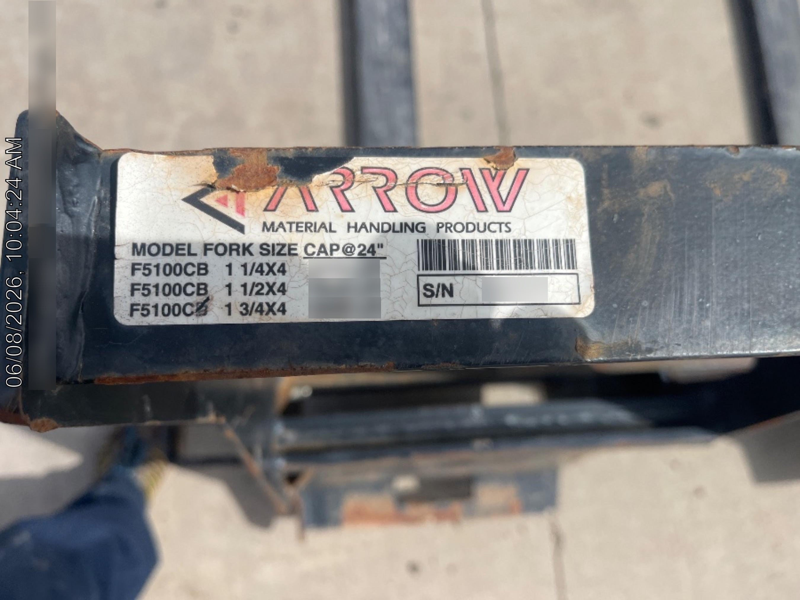 2024 ARROW MATERIAL HANDLING F5100CB