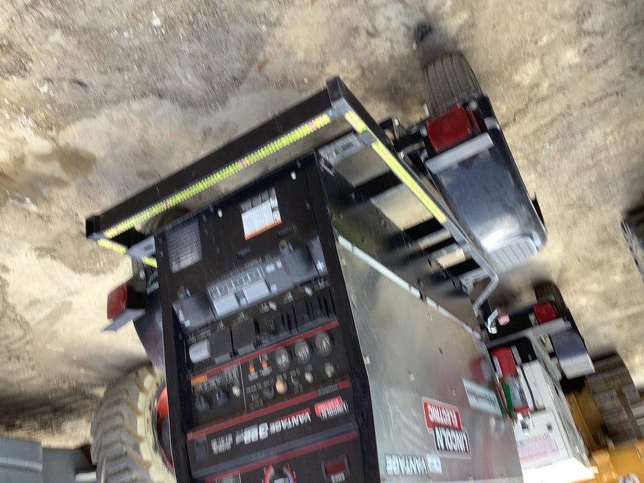 2019 Lincoln Electric Vantage 322 Welder Ready-Pak 3, Two wheel trailer, Fender and Light kit, Cable Rack