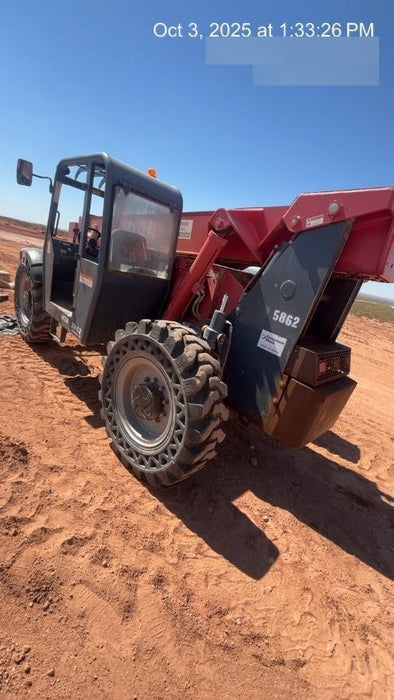 2018 Manitou 12042 Manitou MTA 12042, Solid Tires, 66" Carriage, Open ROPS, Flashing Beacon and Work Light Package