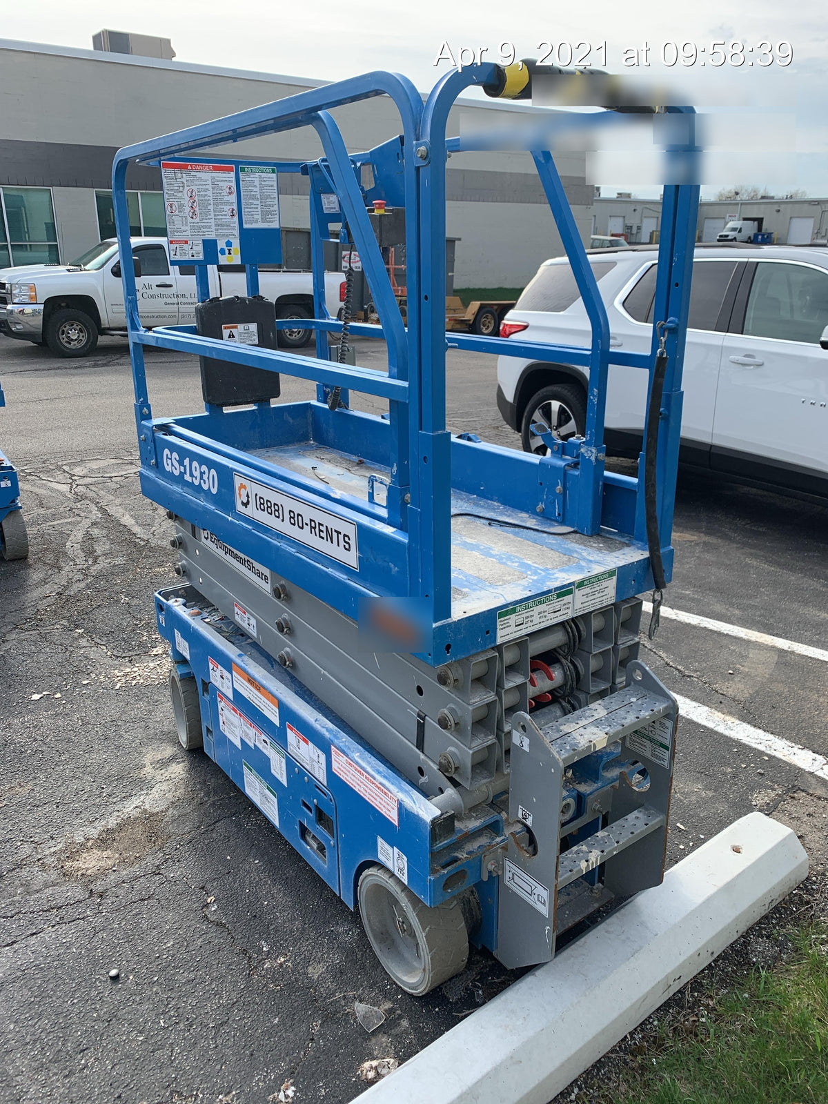 2020 Genie GS-1930 Standard Machine