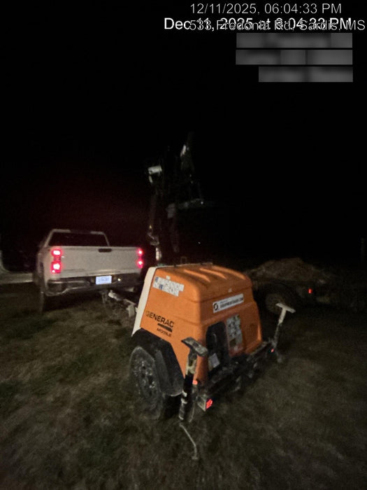 2024 Generac MLT2 Diesel, Flex Switch 120V Input, Powerzone Controller, 
(4) 320W LED Lights, 4kW Generator, 39.9 Gal Fuel Tank, 2" Ball, T3