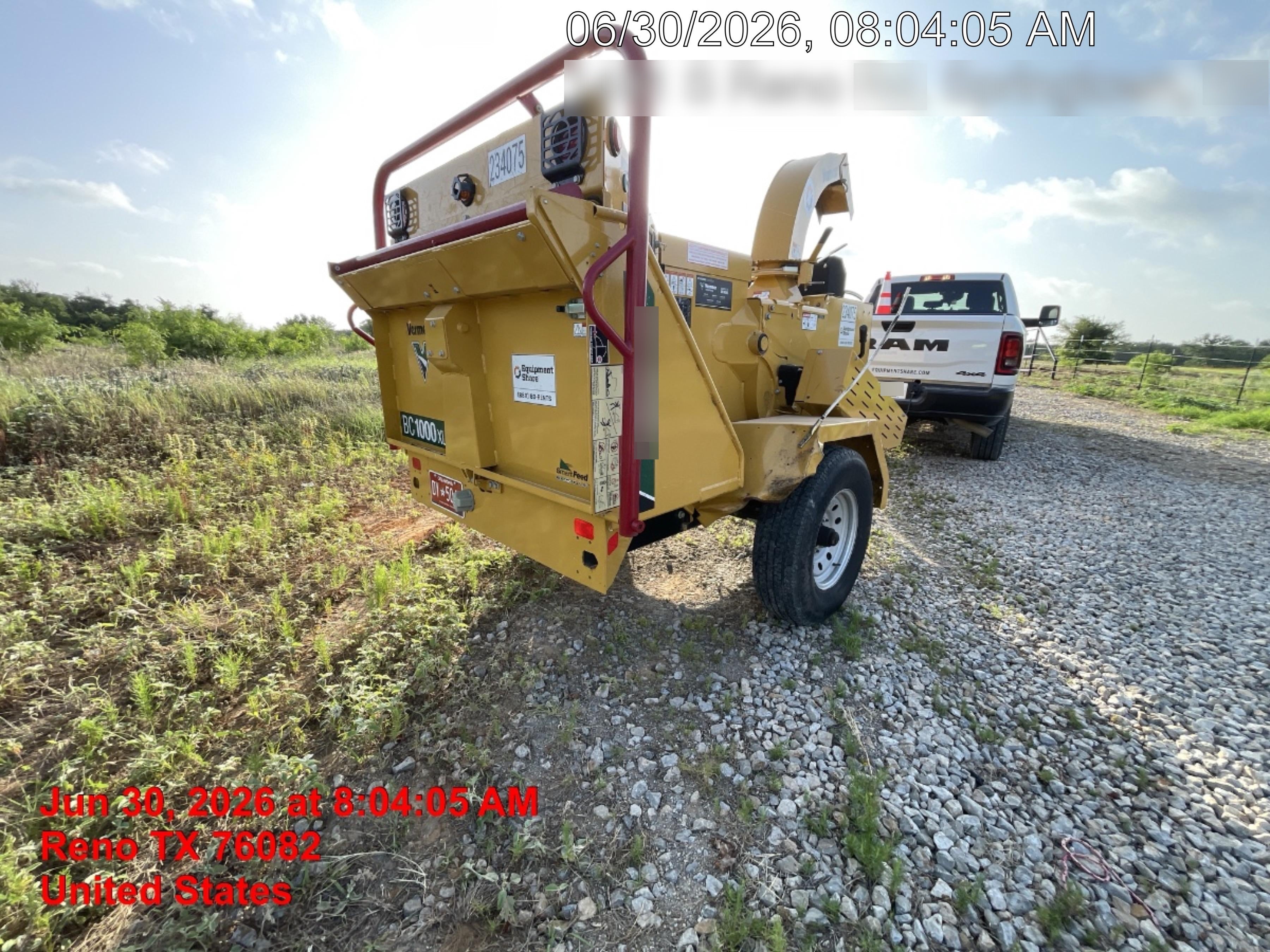 2022 VERMEER BC1000XL Diesel