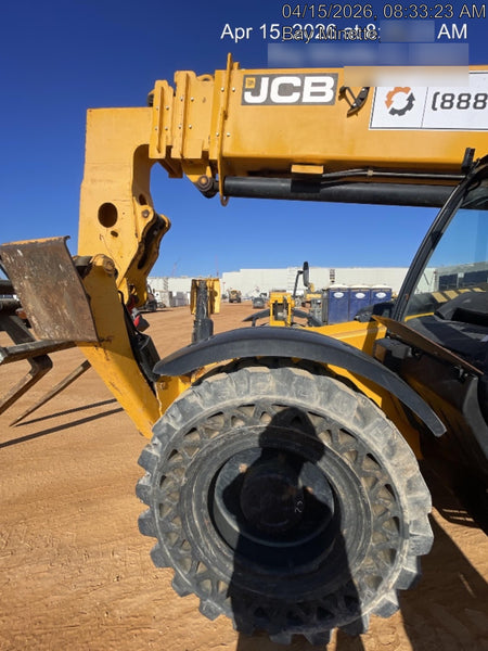 2020 JCB 510-56 Canopy, Solid Tires, Work Lights, Beacon, Aux Hydraulics, Back up Alarm, Lifting Eye, ES Decals