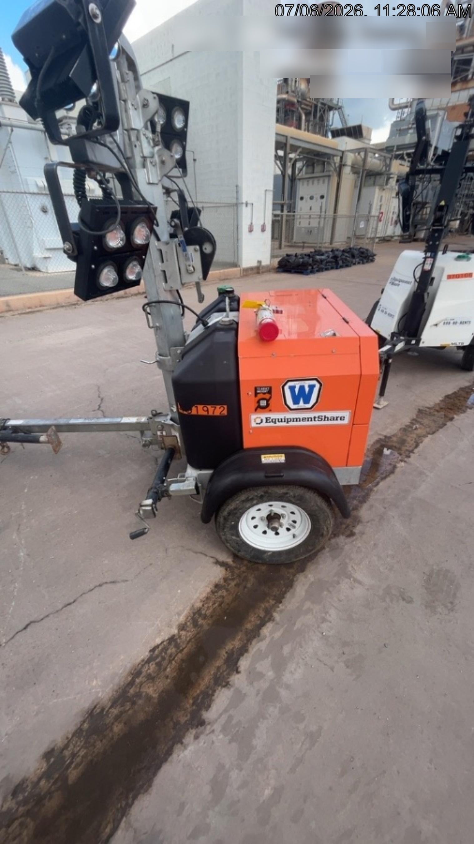 2024 Wanco WLTT-4MM4K Diesel, Deep Sea Controller, Shore Power Plug, Auto Start, (4) 350W LED Floodlights, 4kW Generator, 60 Gal Fuel Tank, 2" Ball, T3