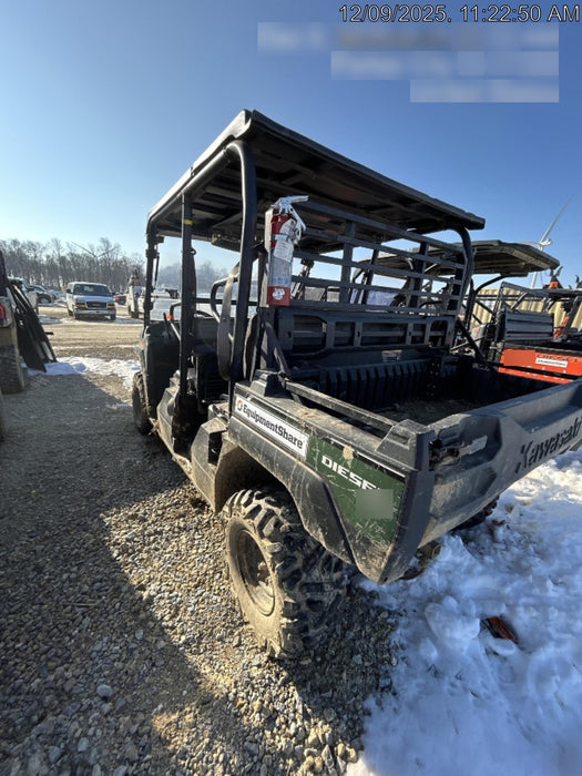 2019 Kawasaki Mule PRO-DXT Standard Options, Backup Alarm, Beacon, Plastic Hard Top, Poly Windshield, Horn Kit