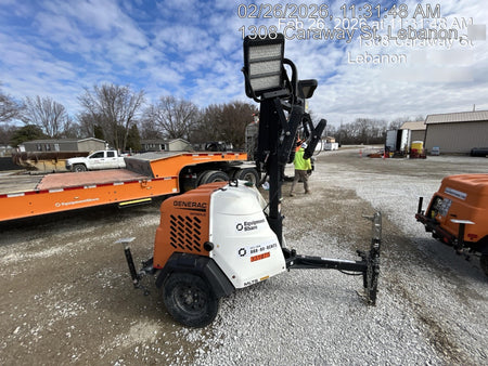 2023 Generac MLT2 Diesel, Flex Switch 120V Input, Powerzone Controller, (4) 320W LED Lights, 4kW Generator, 39.9 Gal Fuel Tank, 2" Ball, T3