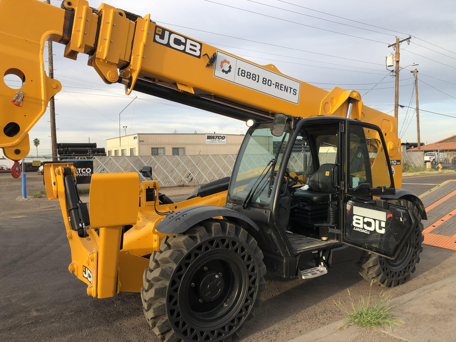 2020 JCB 510-56 Cab/Heat/Air, Solid Tires, Work Lights, Beacon, Aux Hydraulics, Back up Alarm, Lifting Eye, ES Decals