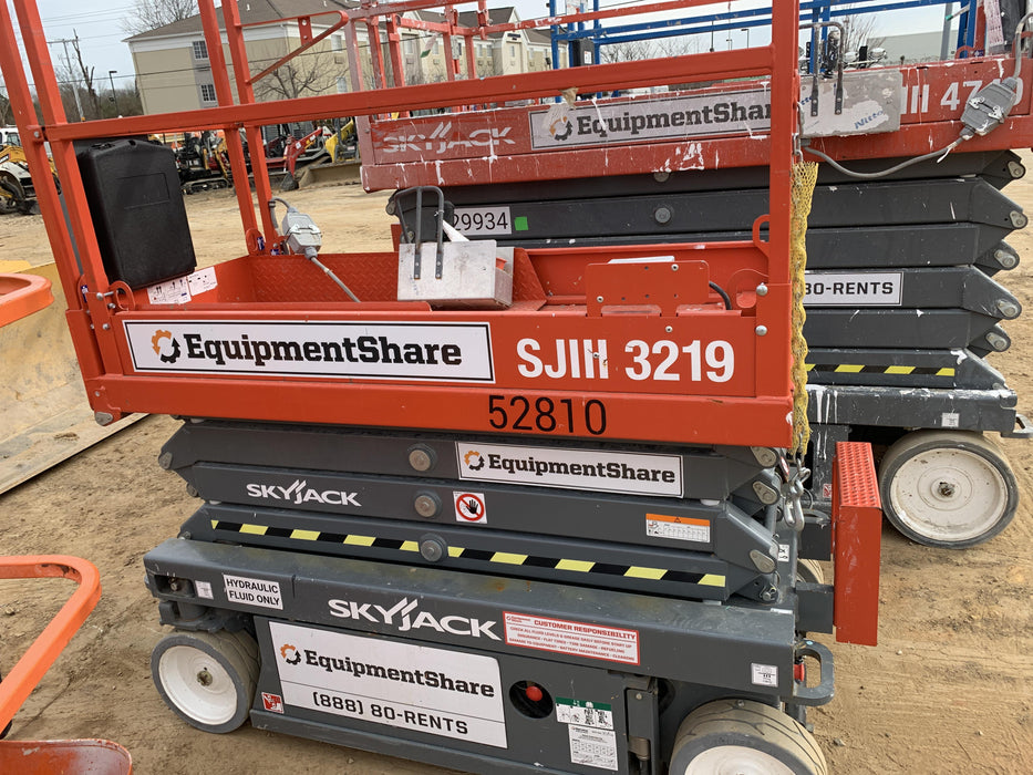 2019 Skyjack SJIII-3219 Standard Options, Trojan Batteries