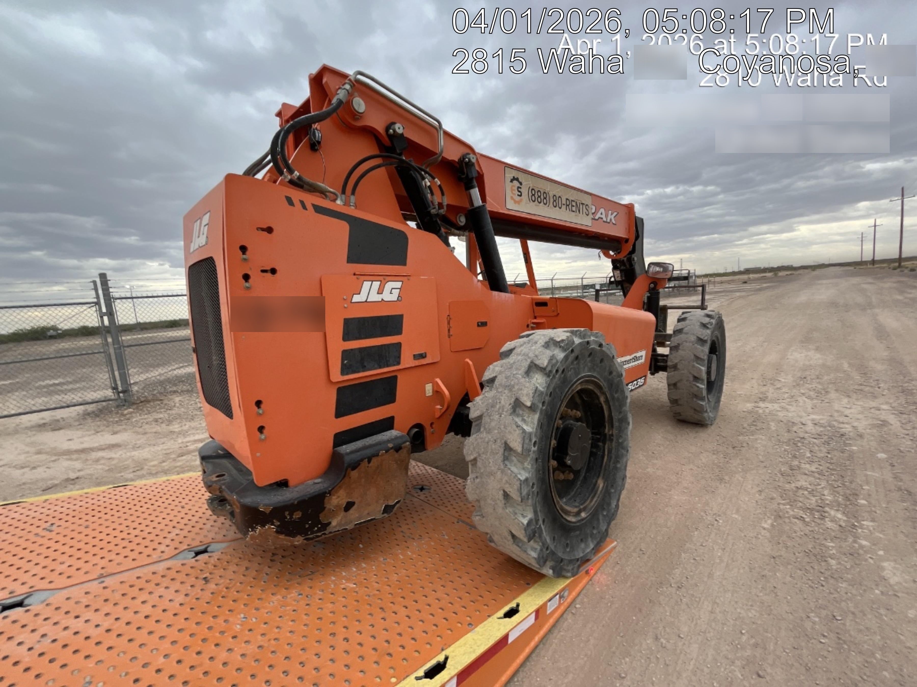 2018 Skytrak 6036 Skytrak 6036 , Canopy, 74hp Engine, Carriage 60", Forks 48" ,Worklights, Beacon, Pneumatic Tires, Freight