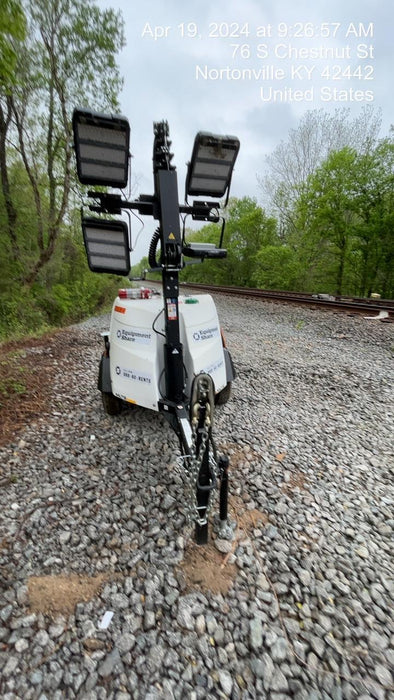 2023 Generac MLT2 Diesel, Flex Switch 120V Input, Powerzone Controller, 
(4) 320W LED Lights, 4kW Generator, 39.9 Gal Fuel Tank, 2" Ball, T3