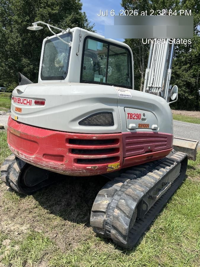 2022 TAKEUCHI TB290-CR