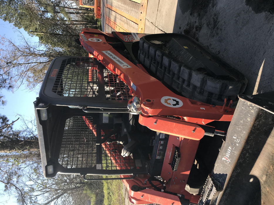 2019 Kubota SVL75-2 Canopy, Standard Tracks, Standard Flow, Manual QC 68" HD w/smooth Cutting Edge