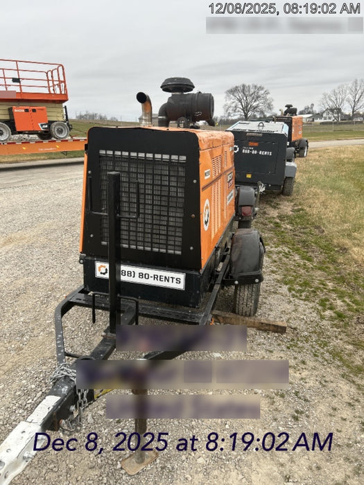2021 Lincoln Electric Vantage 549X Ready Pak 3, ORANGE (includes trailer, cable rack, fender light kit)