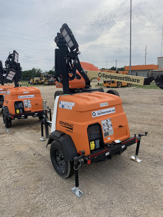 2024 Generac MLT2 Diesel, Flex Switch 120V Input, Powerzone Controller, 
(4) 320W LED Lights, 4kW Generator, 39.9 Gal Fuel Tank, 2" Ball, T3