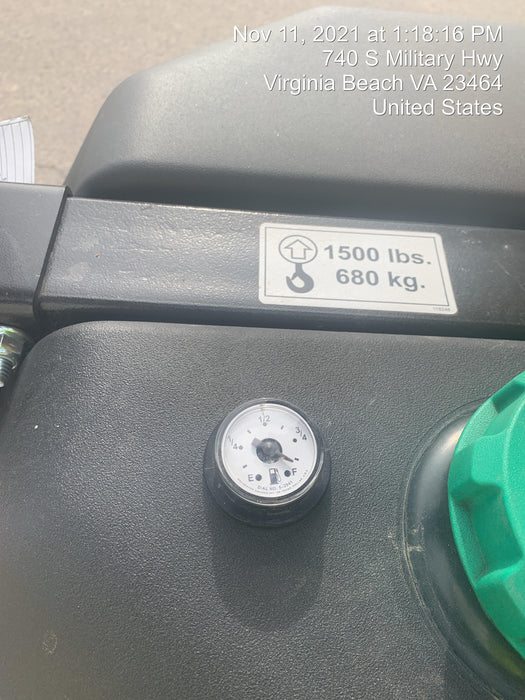 2021 Allmand NLV3GR (4) LED Light Fixture 350W, 23' Vertical Mast, 3kW Prime, Towable, Deep Sea L401, Leveling Jacks, Yanmar T4F 5.8hp