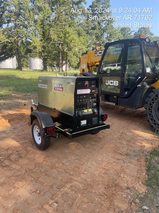 2024 Lincoln Electric LE400 Kubota V1505, Trlr, Cable Rack, Light Kit, ES Decals, T3