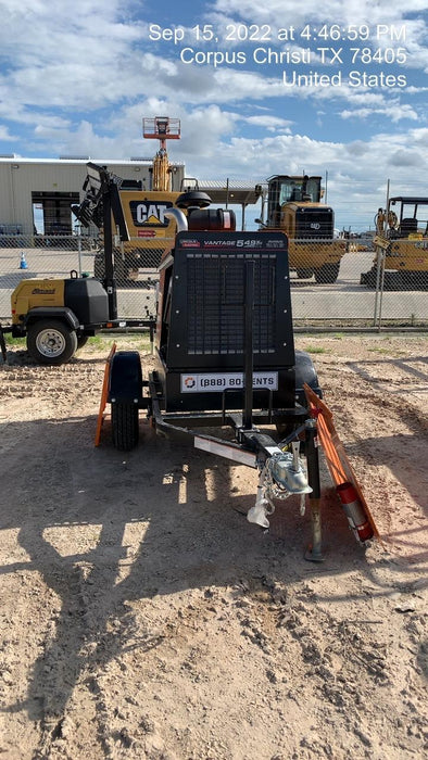 2022 Lincoln Electric Vantage 549X Crosslink Technology, Trailer Mounted