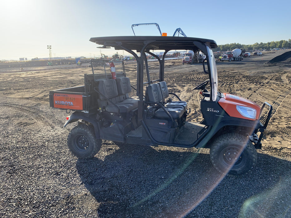 2020 Kubota RTV-X1140W-H 4WD, LED Strobe, Windshield Acrylic Clear, Plastic Canopy, Wire Harness Kit, Backup Alarm