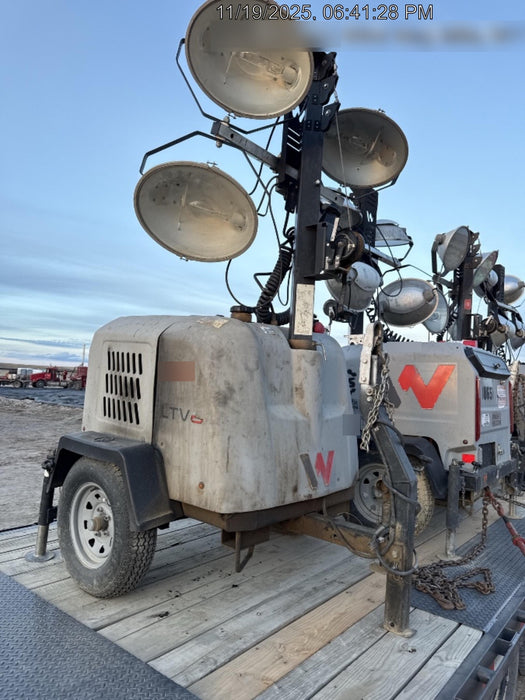 2019 Wacker Neuson LTV6L-MH Wacker Neuson LTV6L Mobile Light Tower w/Fuel Level Sensor Installed